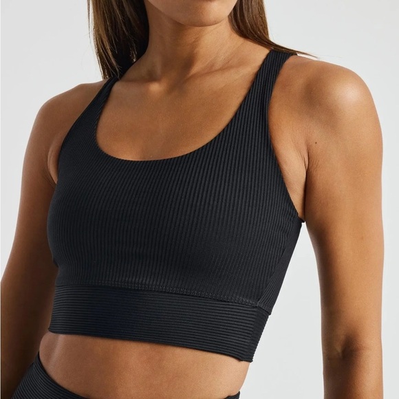 Year of Ours RIBBED GYM BRA black small - Picture 3 of 8